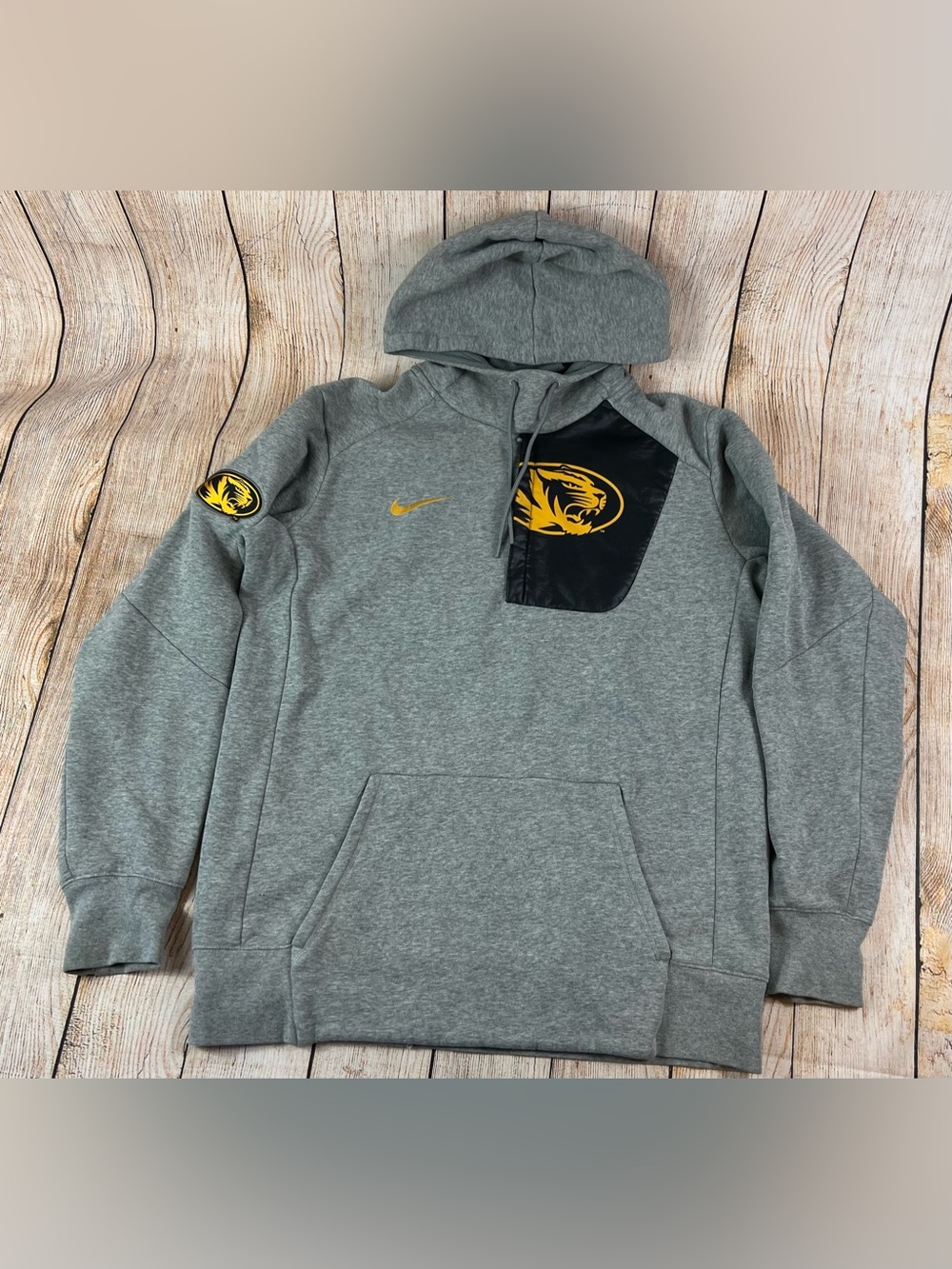 Mens Nike Mizzou Missouri Tigers Hoodie Sweatshirt Size XL